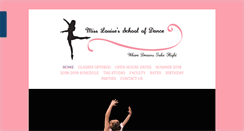 Desktop Screenshot of misslouisesdance.com